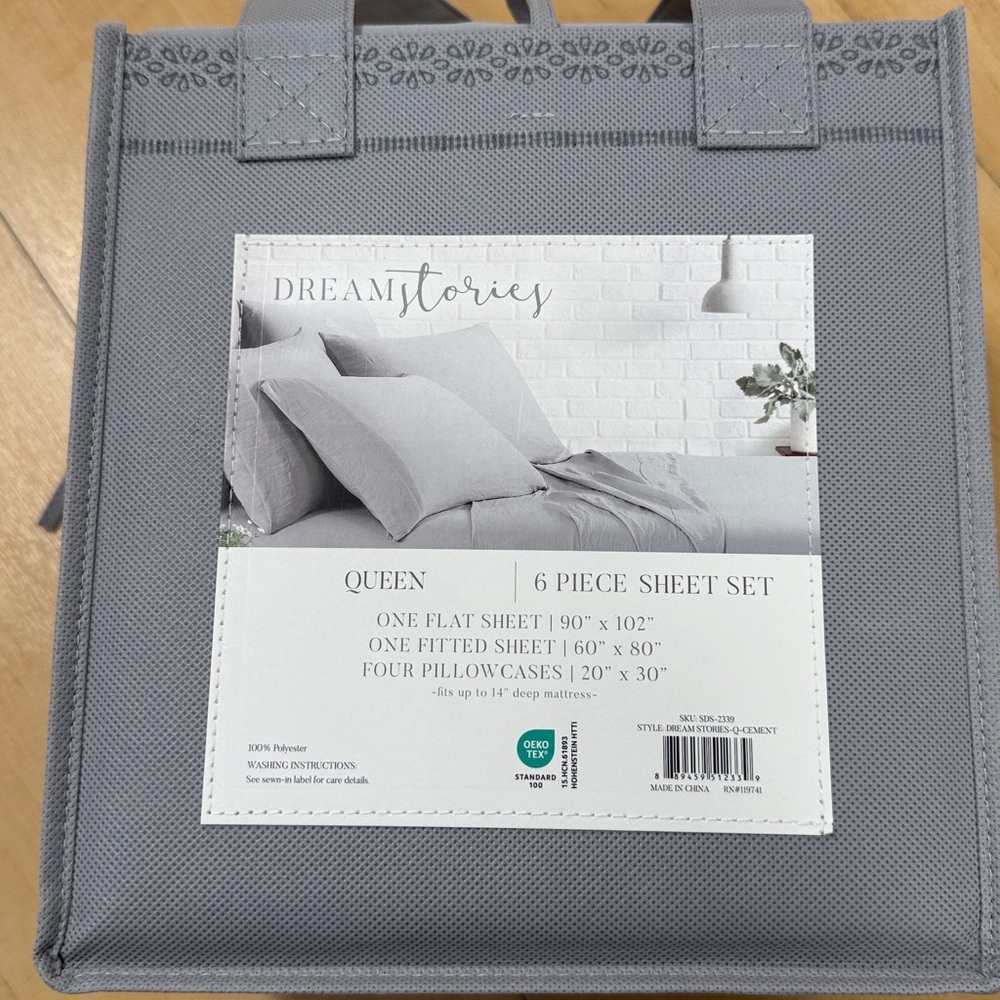 DREAM STORIES
6pc Dream Stories Sheet Set